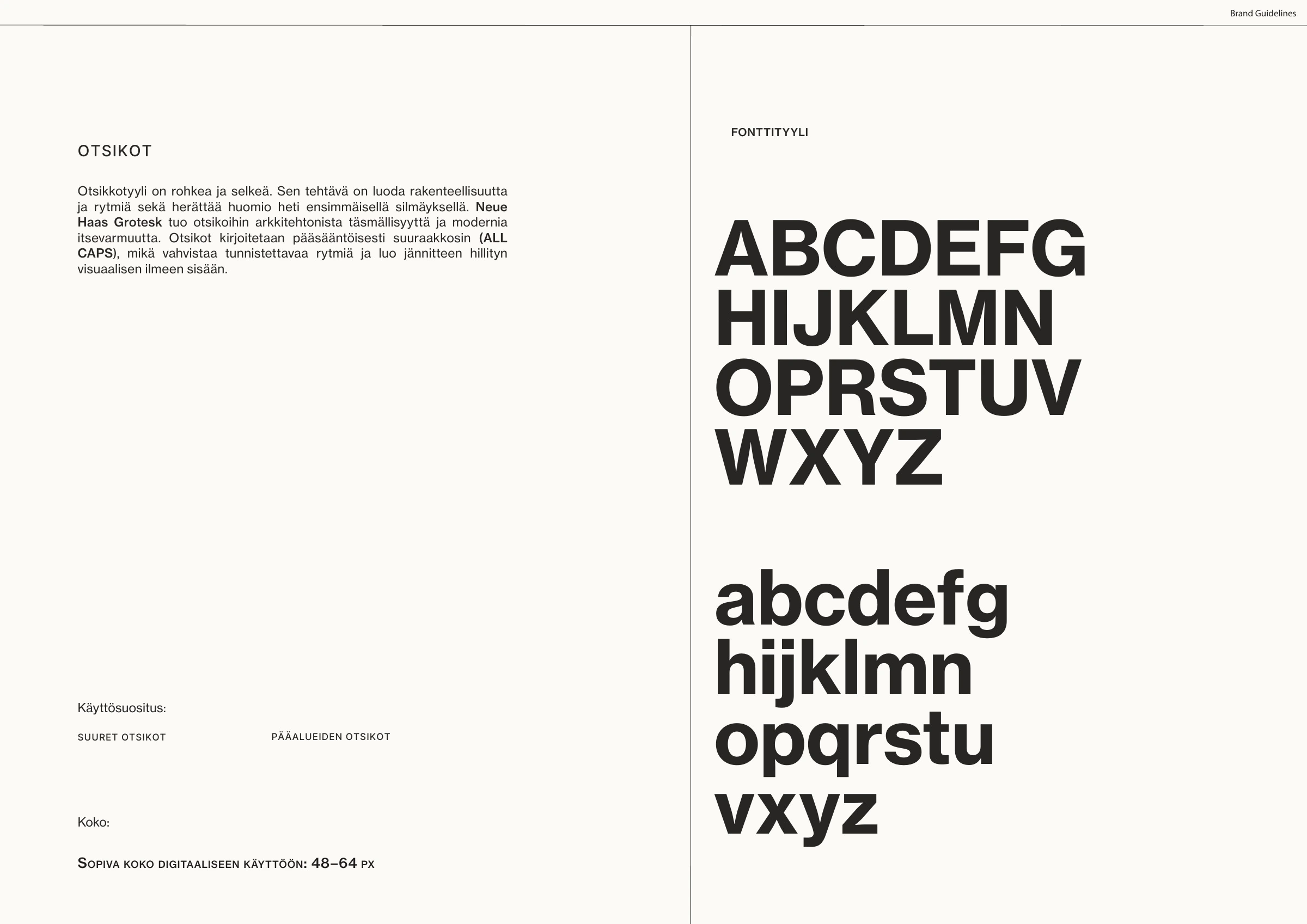 IONeedin typografian määrittely